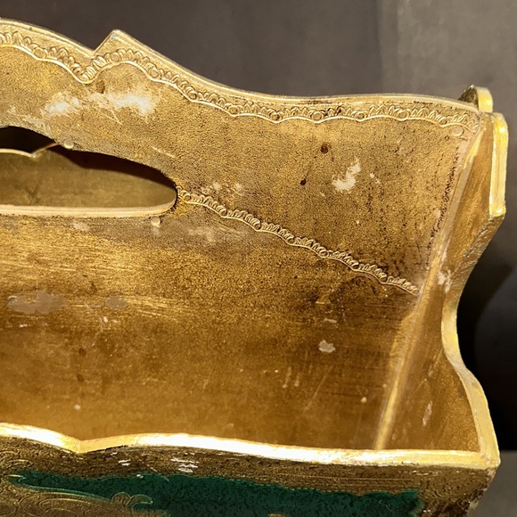 Vintage Florentine Italy Plastic Magazine Rack - Picture 3 of 10